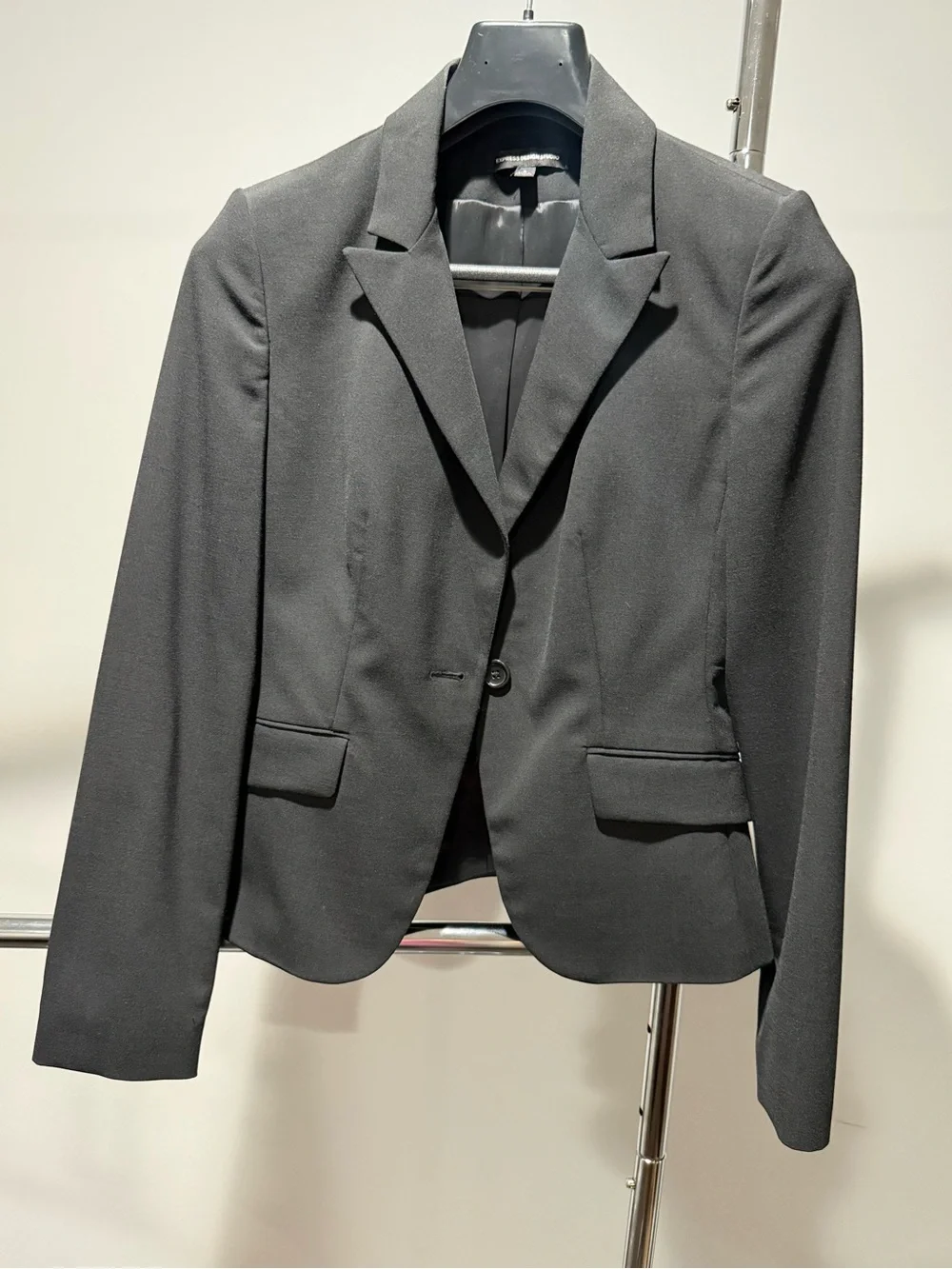 Express Black Women's Tailored Blazer - Single Button